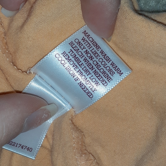 Orange-ish, salmon coloured spaghetti strap - Picture 7 of 7